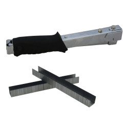 Alfa Tacker-Set mit Hammertacker & Klammern