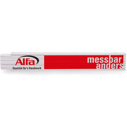 Alfa Gliedermaßstab aus Holz - 2 Meter Länge
