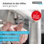 Stabiles, rollbares, großes Arbeitsgerüst für höhere Arbeiten