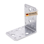 Winkelverbinder ohne Sicke - Perfekt für den universellen Einsatz geeignet - 105 mm x 105 mm x 90 mm