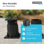 3491 Alfa Terrasse Höhenadapter für Platten-Stelzlager Unterkonstruktion - Informationen