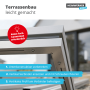 3501 Alfa Terrasse Vertikal-Verbinder Unterkonstruktion - Anwendungsschritte