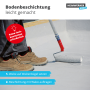 Beschichtungswalze speziell für das Auftragen von Flüssigkunststoff, Voranstrichen und anderen Beschichtungen. 