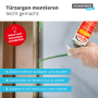 Detailaufnahme des Alfa 2K Montageschaums in der 400-ml-Dose – ideal für schnelle Aushärtung und stabile Verbindungen.