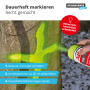 Ideales Markierwerkzeug in Neonfarben Forstspray Baustellenspray