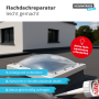 Wasserdichte Reperaturmasse zur Versiegelung von Fugen, Rissen, Nähten, Spalten und Unebenheiten bei Flachdächern, Balkonen, Terrassen, Carports, etc. 