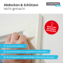 Praktisches Staubschutztüren-Set mit Klebeband und Transporttasche