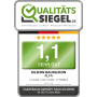 Prüfergebnis Sehr gut des Bausilikon von Alfa - Prodi-Qualität zum fairen Preis.