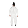 PREMIUM Chemieschutzoverall mit Reißverschluss und Kapuze aus Tyvek-Material