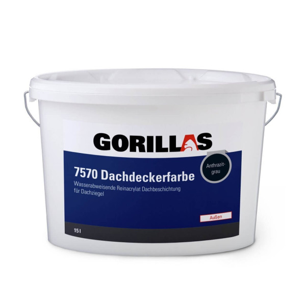 Gorillas Dachdeckerfarbe 15 Liter