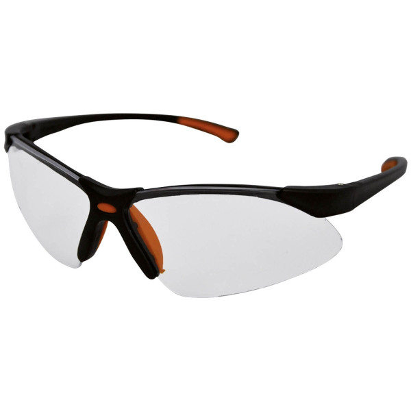 Alfa Protect Schutzbrille schwarz/orange