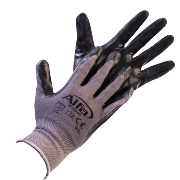 Alfa Nitril-Feinstrickhandschuhe 
