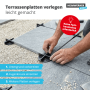 3466 Fugenkreuz mit runder Bodenplatte - Arbeitsschritte