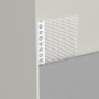 Hochwertige PVC-Abzugskante mit angebrachtem WDVS-Gewebe