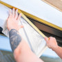 FineLine GOLD-Band mit ausfaltbarer HDPE-Abdeckfolie