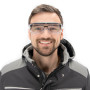Überbrille für Brillenträger - Vollsichtschutzbrille über Korrektionsbrillen