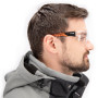 Moderne Schutzbrille mit rutschfestem Nasensteg - Top moderne Schutzbrille mit Anti-Rutsch Nasensteg