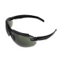 Moderne getönte Schutzbrille mit Augenbrauenabdeckung