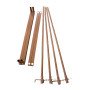 BigBag Halter 8-teilig - einfaches und schnelles Aufbauen dank cleverem Stecksystem