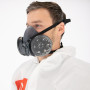 Wiederverwendbare Alfa BLS Halbmaske