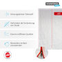 Praktisches Staubschutztüren-Set mit Klebeband und Transporttasche