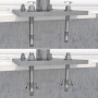 Universeller Bolzenanker aus verzinktem Stahl mit Europäischer Technischer Bewertung