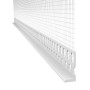 Hochwertige PVC-Abzugskante mit angebrachtem WDVS-Gewebe