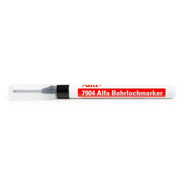 Alfa Bohrlochmarker schwarz