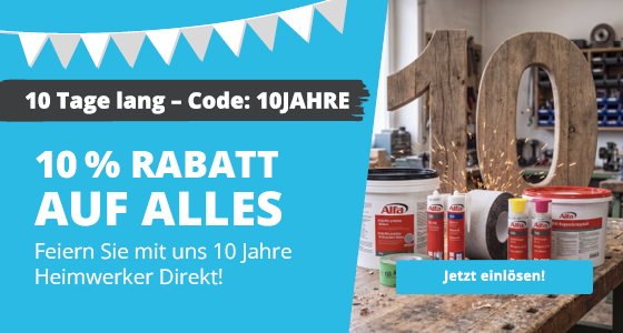 Heimwerker feiert Jubiläum